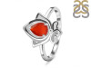 Red Onyx Lotus Ring ROX-RDR-2157.