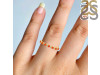 Red Onyx & White Topaz Ring ROX-RDR-2201.