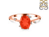 Red Onyx & White Topaz Ring ROX-RR-318.
