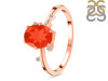 Red Onyx & White Topaz Ring ROX-RR-318.