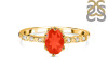 Red Onyx & White Topaz Ring ROX-RR-35.