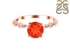 Red Onyx & White Topaz Ring ROX-RR-426.