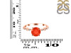 Red Onyx & White Topaz Ring ROX-RR-426.