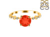 Red Onyx & White Topaz Ring ROX-RR-426.