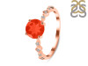 Red Onyx & White Topaz Ring ROX-RR-426.
