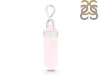 Rose Quartz Pencil Pendant RSQ-1-PEN