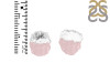 Rose Quartz Raw Crystal Stud Earring RSQ-RCYE-2