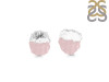 Rose Quartz Raw Crystal Stud Earring RSQ-RCYE-2
