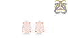 Rose Quartz Stud Earring RSQ-RDE-1174.