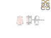 Rose Quartz Stud Earring RSQ-RDE-1174.