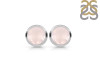Rose Quartz Stud Earring RSQ-RDE-1433.