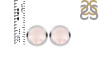 Rose Quartz Stud Earring RSQ-RDE-1243.