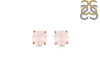 Rose Quartz Stud Earring RSQ-RDE-1349.