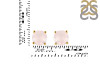 Rose Quartz Stud Earring RSQ-RDE-1349.