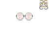 Rose Quartz Stud Earring RSQ-RDE-1425.