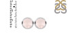Rose Quartz Stud Earring RSQ-RDE-1426.