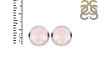 Rose Quartz Stud Earring RSQ-RDE-1244.
