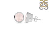 Rose Quartz Stud Earring RSQ-RDE-1244.