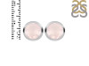 Rose Quartz Stud Earring RSQ-RDE-1434.
