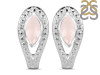 Rose Quartz Stud Earring RSQ-RDE-17.