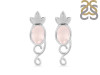 Rose Quartz Stud Earring RSQ-RDE-5.