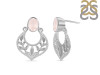 Rose Quartz Stud Earring RSQ-RDE-51.