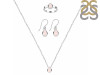  Rose Quartz Jewelry Set RSQ-RDN-451-RDE-1317-RDR-4027.