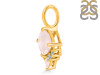Rose Quartz & White Topaz Pendant RSQ-RDP-729.