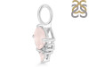 Rose Quartz & White Topaz Pendant RSQ-RDP-729.