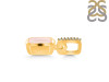 Rose Quartz & White Topaz Pendant RSQ-RDP-954-CZ-LOOP.