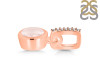 Rose Quartz & White Topaz Pendant RSQ-RDP-959-CZ-LOOP.