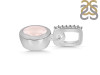 Rose Quartz & White Topaz Pendant RSQ-RDP-960-CZ-LOOP.