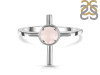Rose Quartz Holy Cross Ring RSQ-RDR-2143.