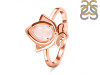 Rose Quartz Lotus Ring RSQ-RDR-2157.