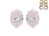 Rose Quartz Pencil Stud Earring RSQ-RE-67.
