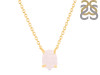 Rose Quartz Raw Crystal Necklace RSQ-RN-200.