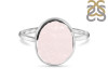 Rose Quartz Raw Crystal Ring RSQ-RR-345.