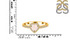 Rose Quartz & White Topaz Ring RSQ-RR-423.