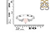 Rose Quartz & White Topaz Ring RSQ-RR-424.