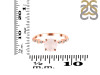 Rose Quartz & White Topaz Ring RSQ-RR-426.