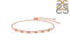 Rose Quartz & White Topaz Bracelet RSQ-RDB-133.