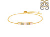 Rose Quartz & White Topaz Bracelet RSQ-RDB-147.