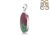 Ruby Zoisite Pendant-SP RZS-1-34