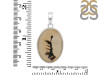 Scenic Agate Pendant-SP SCA-1-50