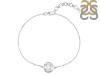 Plain Silver Bracelet PS-RDAL-9