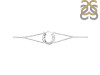 Horse Shoe Plain Silver Bracelet PS-RDB-1.