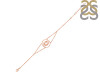 Brow Chakra Plain Silver Bracelet PS-RDB-3.
