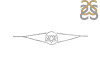 Lotus Plain Silver Bracelet PS-RDB-4.