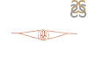 Hamsa Hand Plain Silver Bracelet PS-RDB-5.