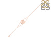 Crown Chakra Plain Silver Bracelet PS-RDB-9.